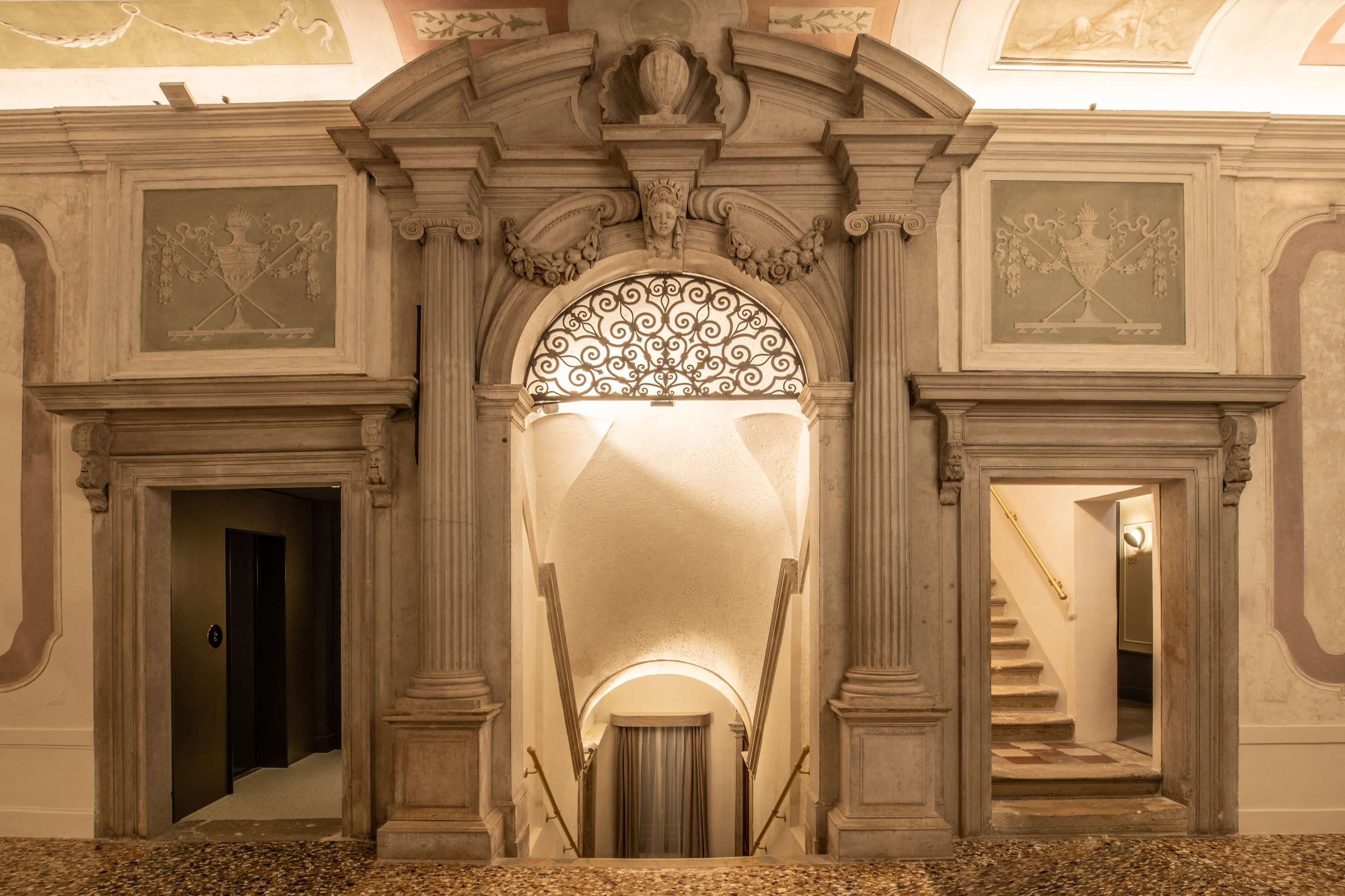 Radisson Collection Hotel Palazzo Nani Venice Architectural details