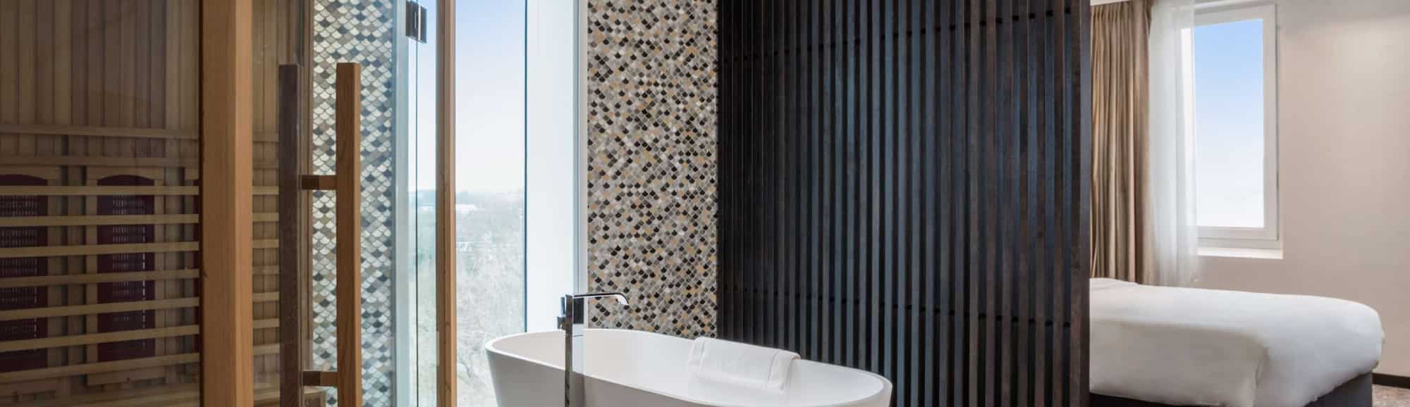 Radisson Hotel Suites Amsterdam South suite with sauna