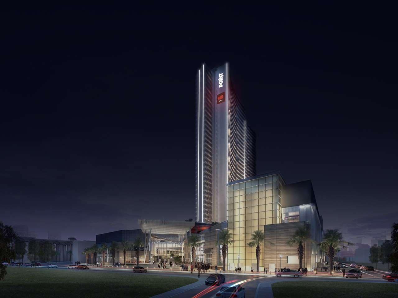 Radisson RED Hotel Izmir Point Bornova Exterior Render