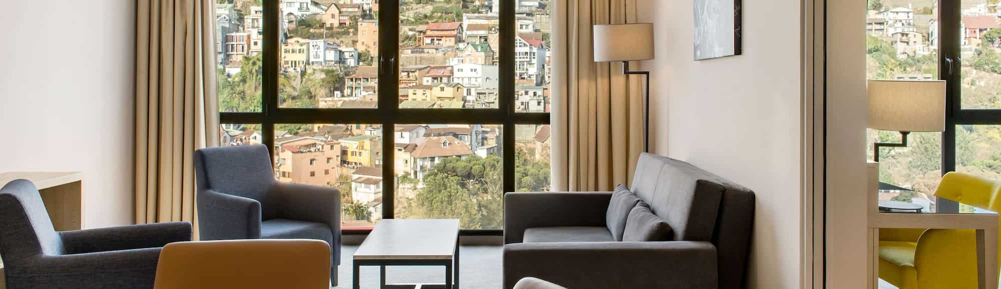Radisson Serviced Apartments Antananarivo City Center_Premium Apartment with hill view
