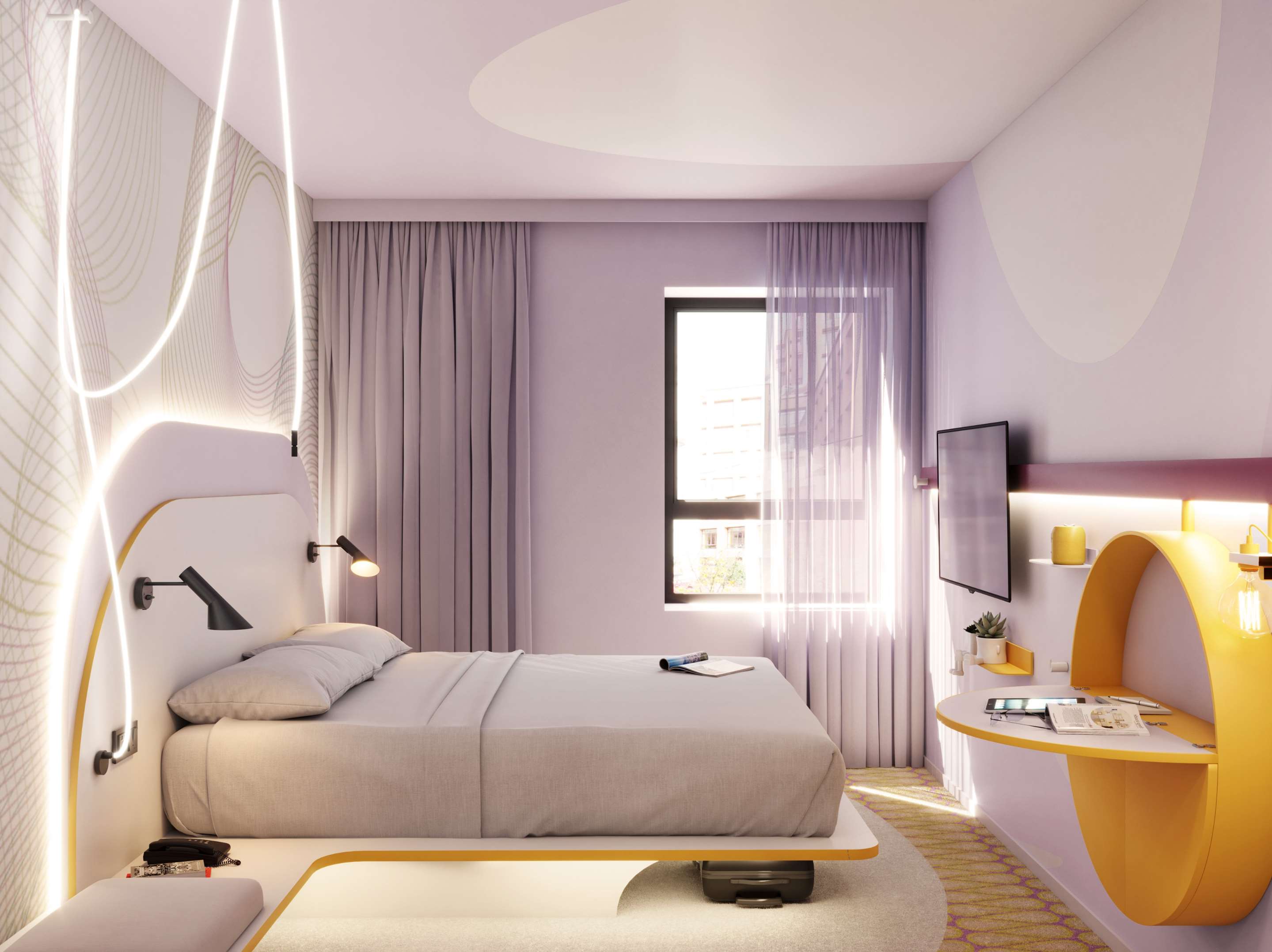 prizeotel room design