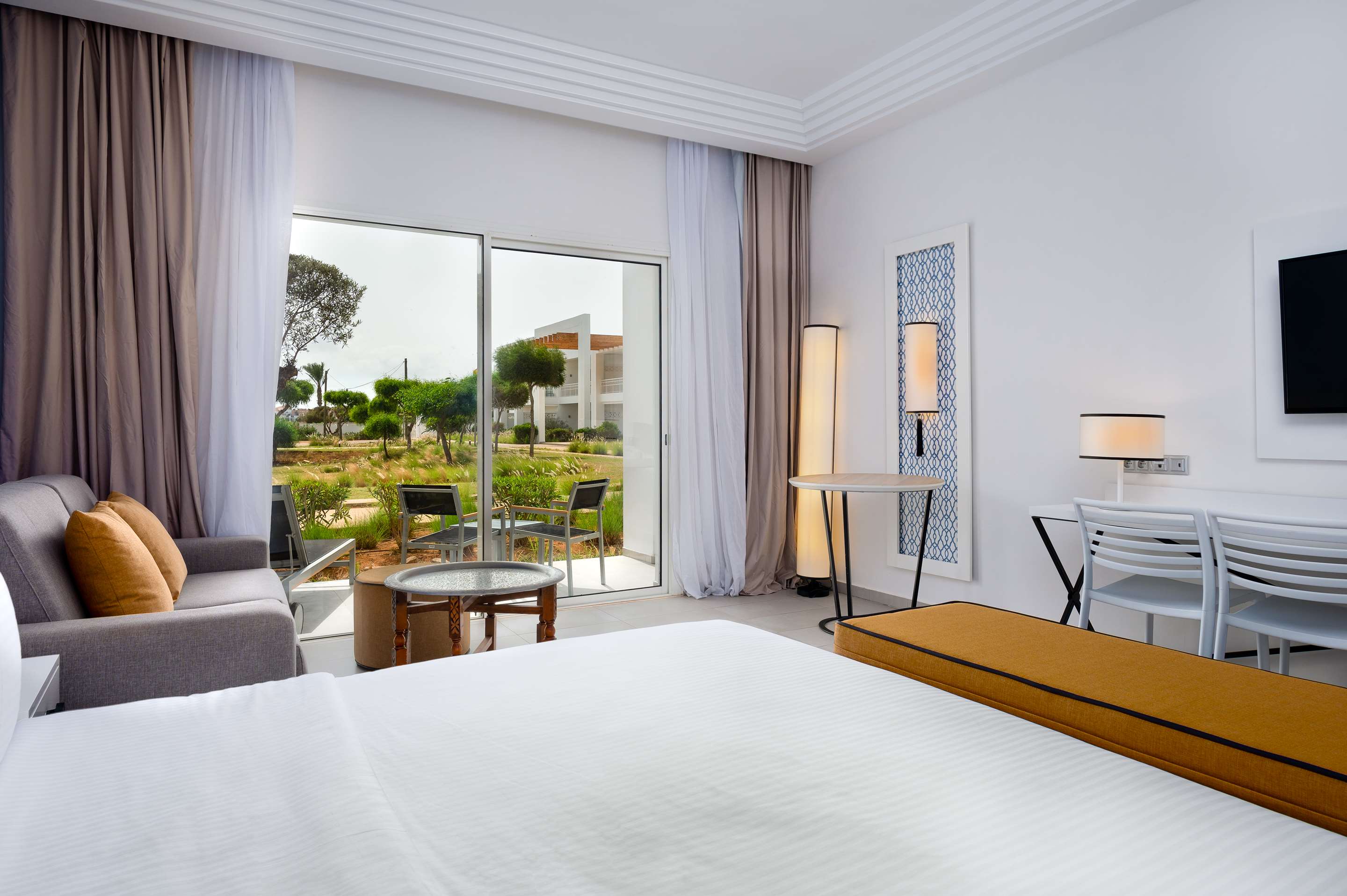 Garden room view at Radisson Blu Resort Saidia Garden Morocco