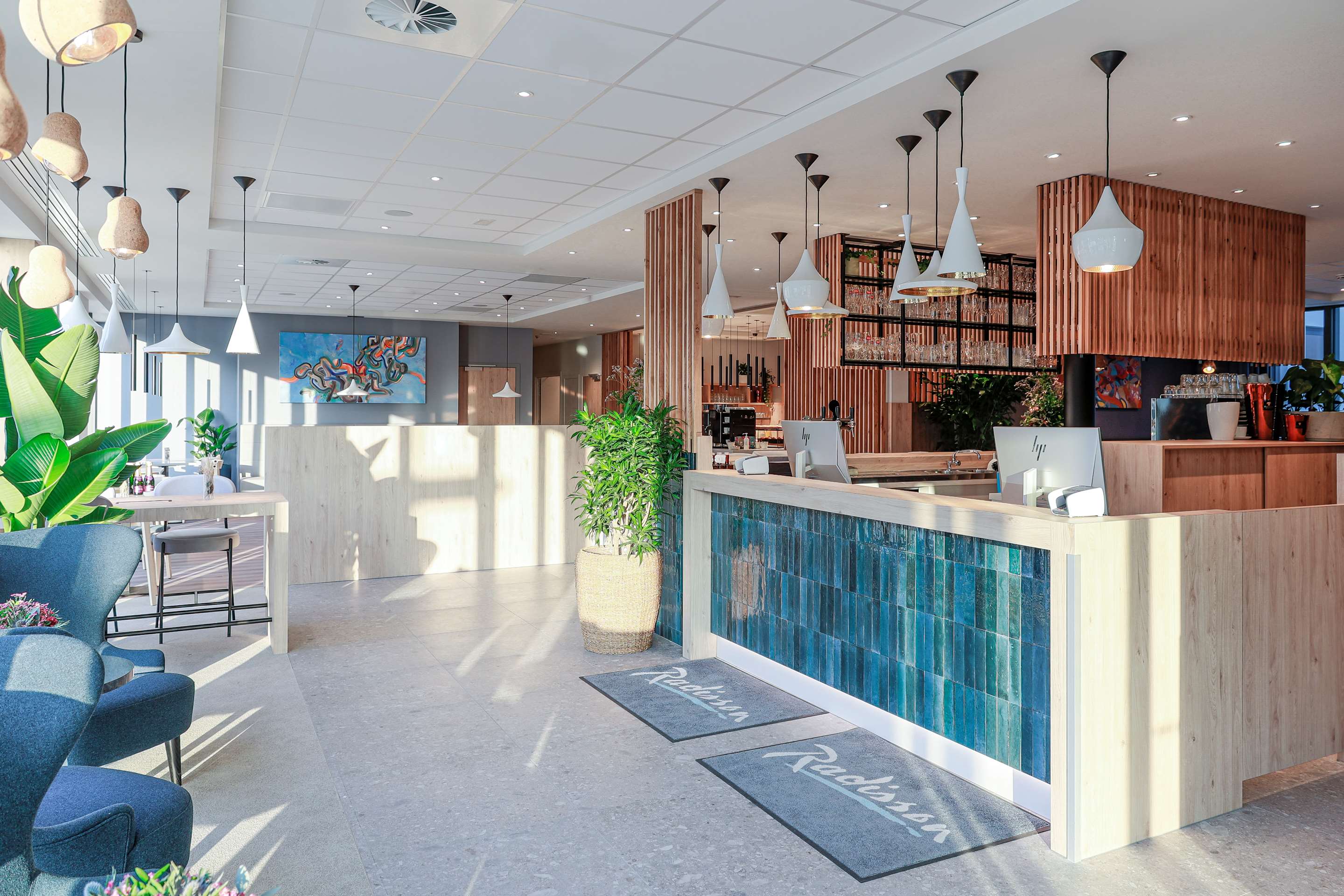 Reception at Radisson Hotel Liege City Center