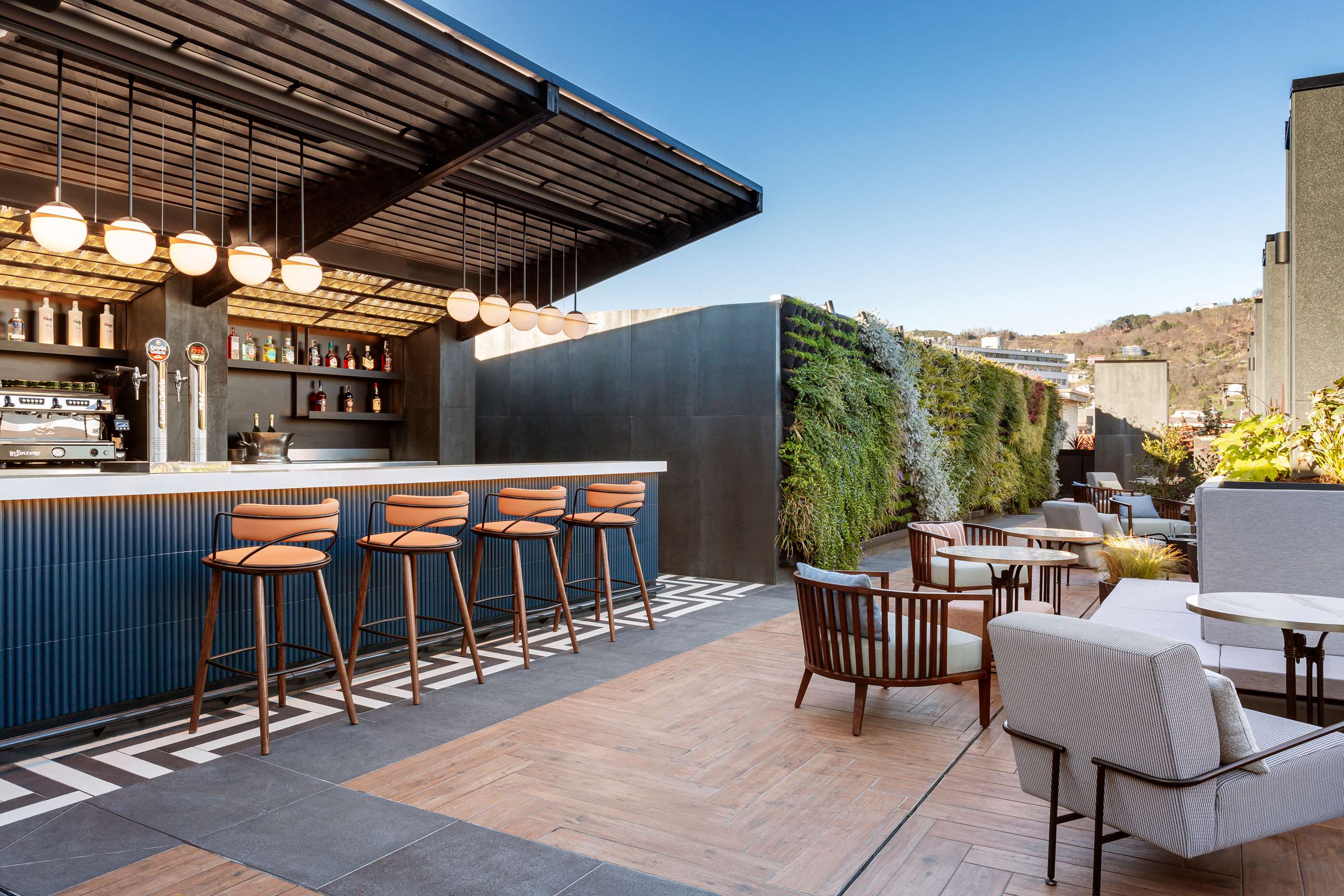 Radisson Collection Hotel Gran Via Bilbao terrace