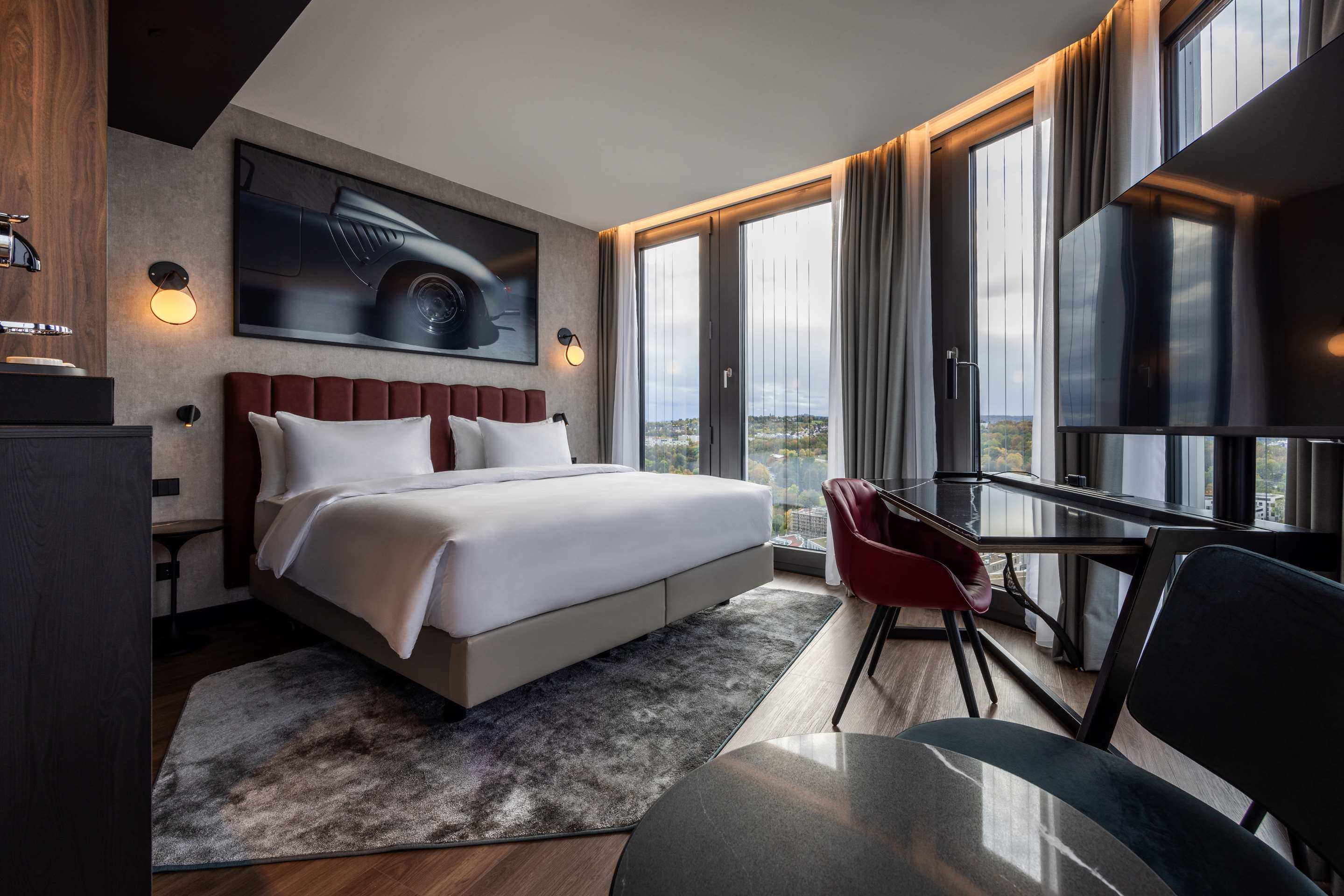PR - EMEA 2023 - Radisson Blu Hotel at Porsche Design Tower Corner Superior Room