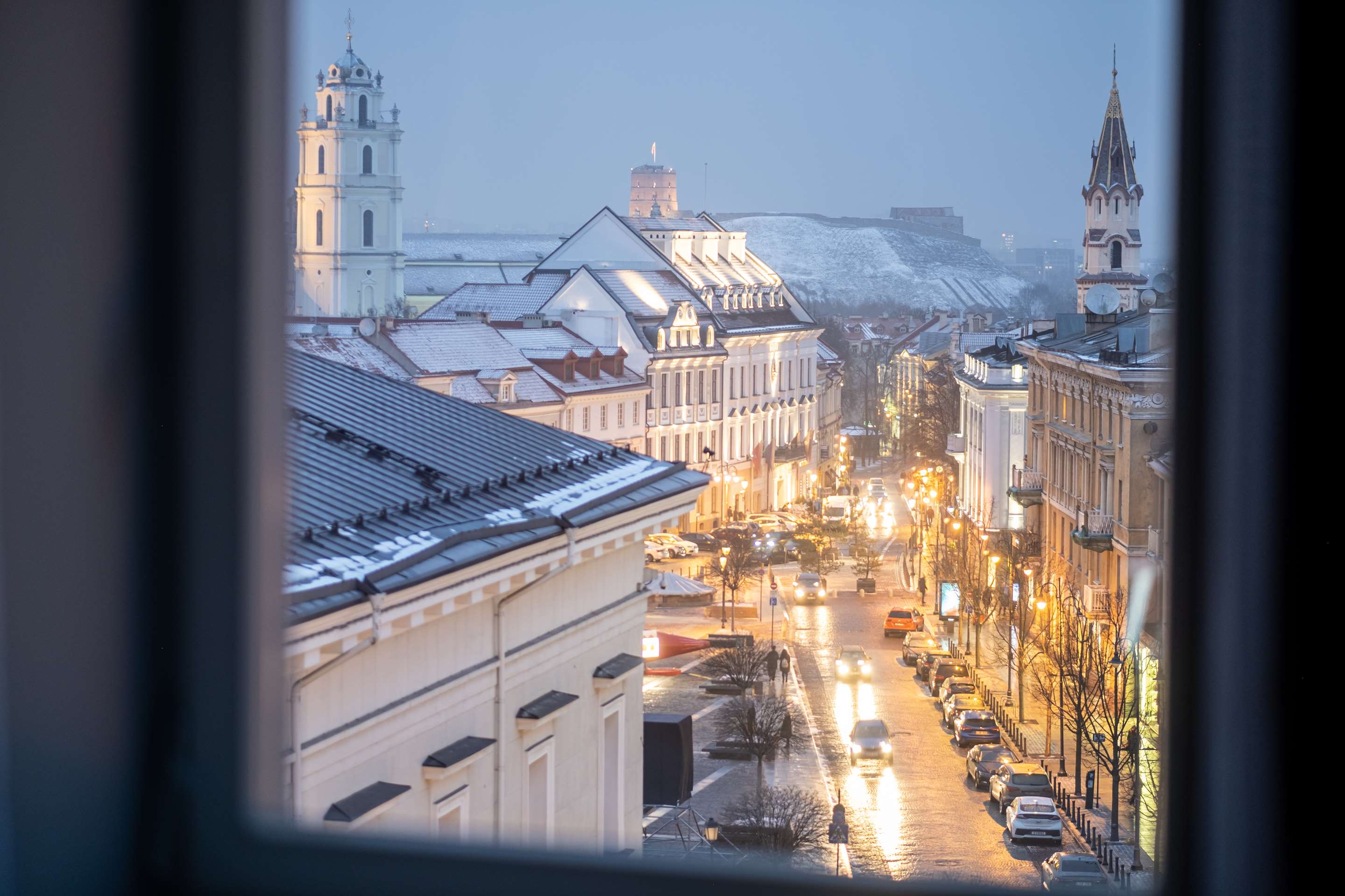 Radisson Collection Astorija Hotel Vilnius View from Suite