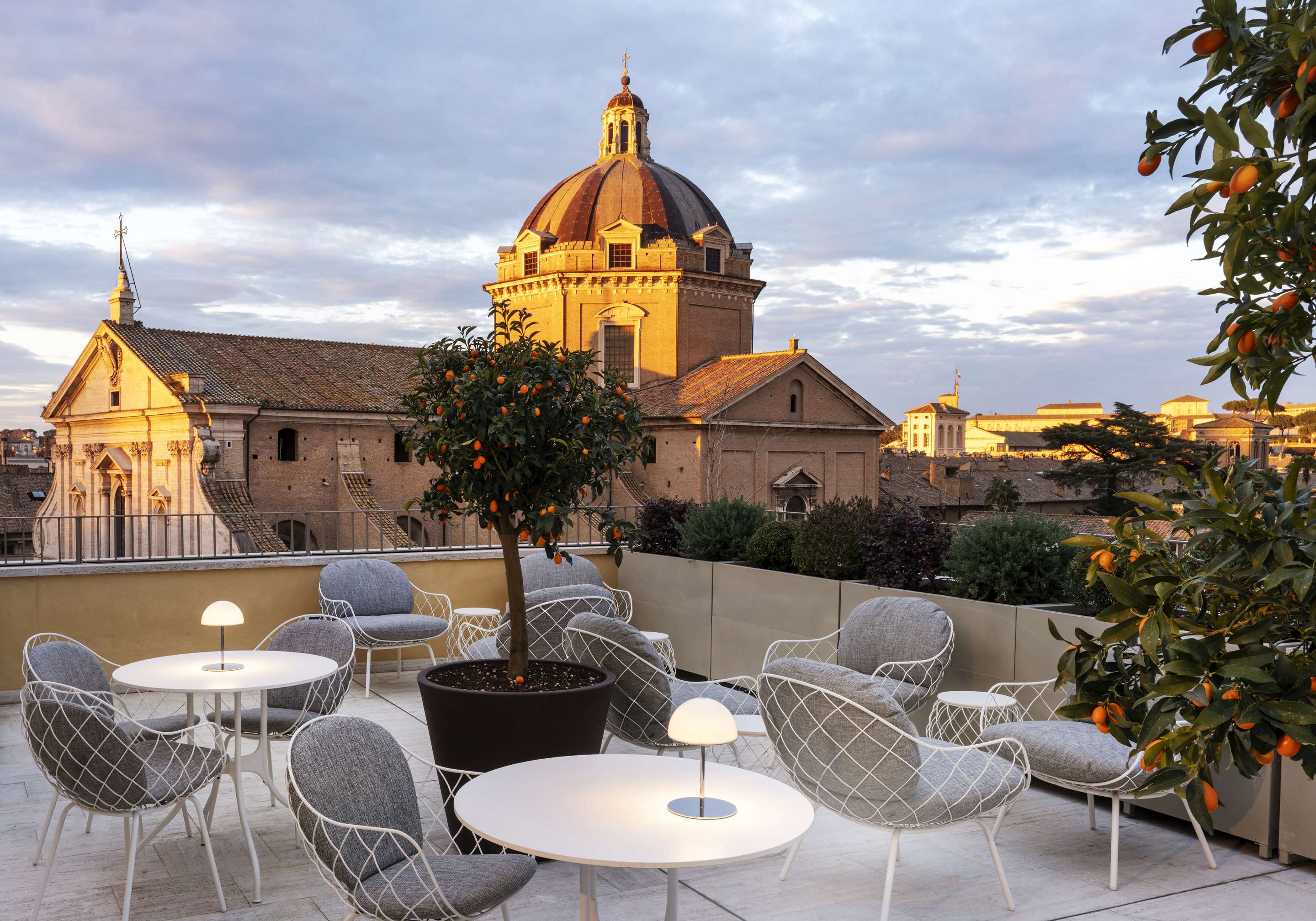 PR - EMEA 2024 - Radisson Collection Hotel Roma Antica Modius on the Roof Terrace