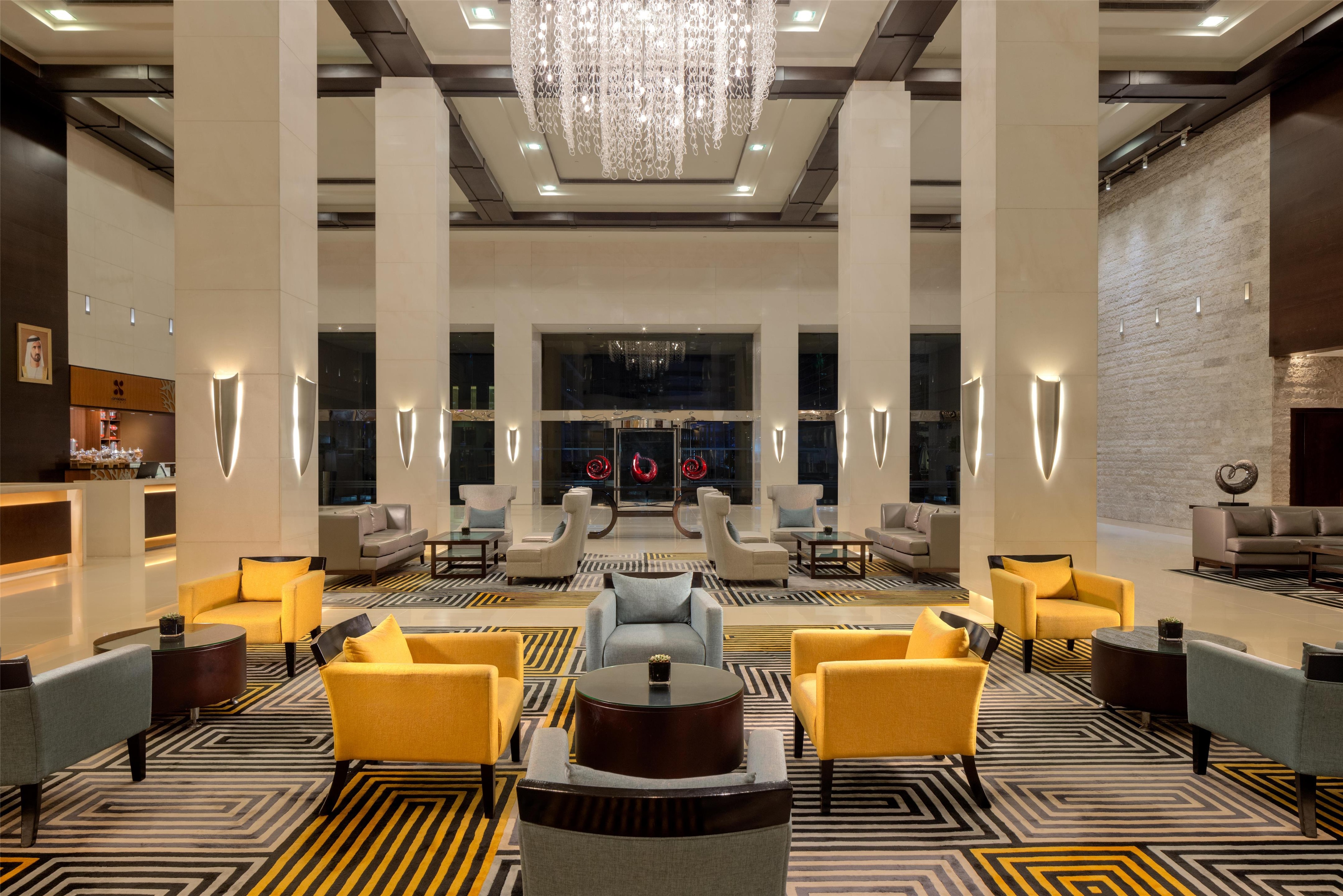 PR - EMEA 2026 - Radisson Blu Hotel Dubai Barsha Heights lobby