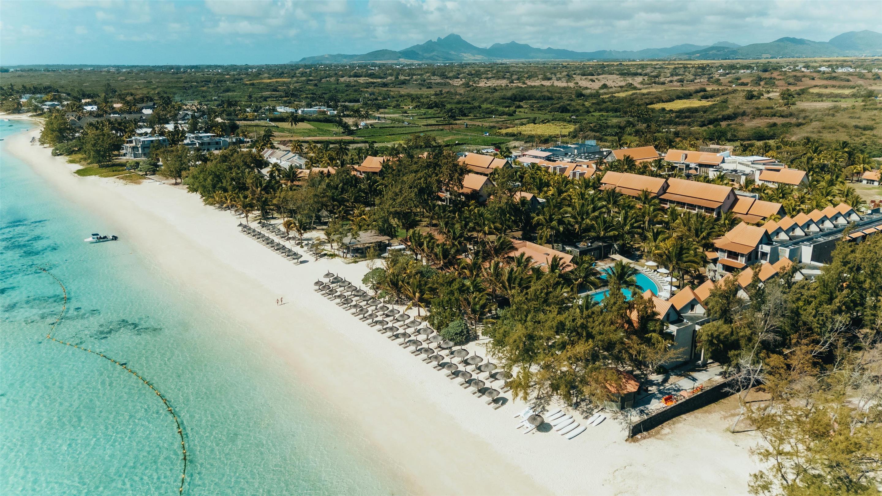 Crystals Beach Resort Belle Mare, a member of Radisson Individuals, Aerial View
