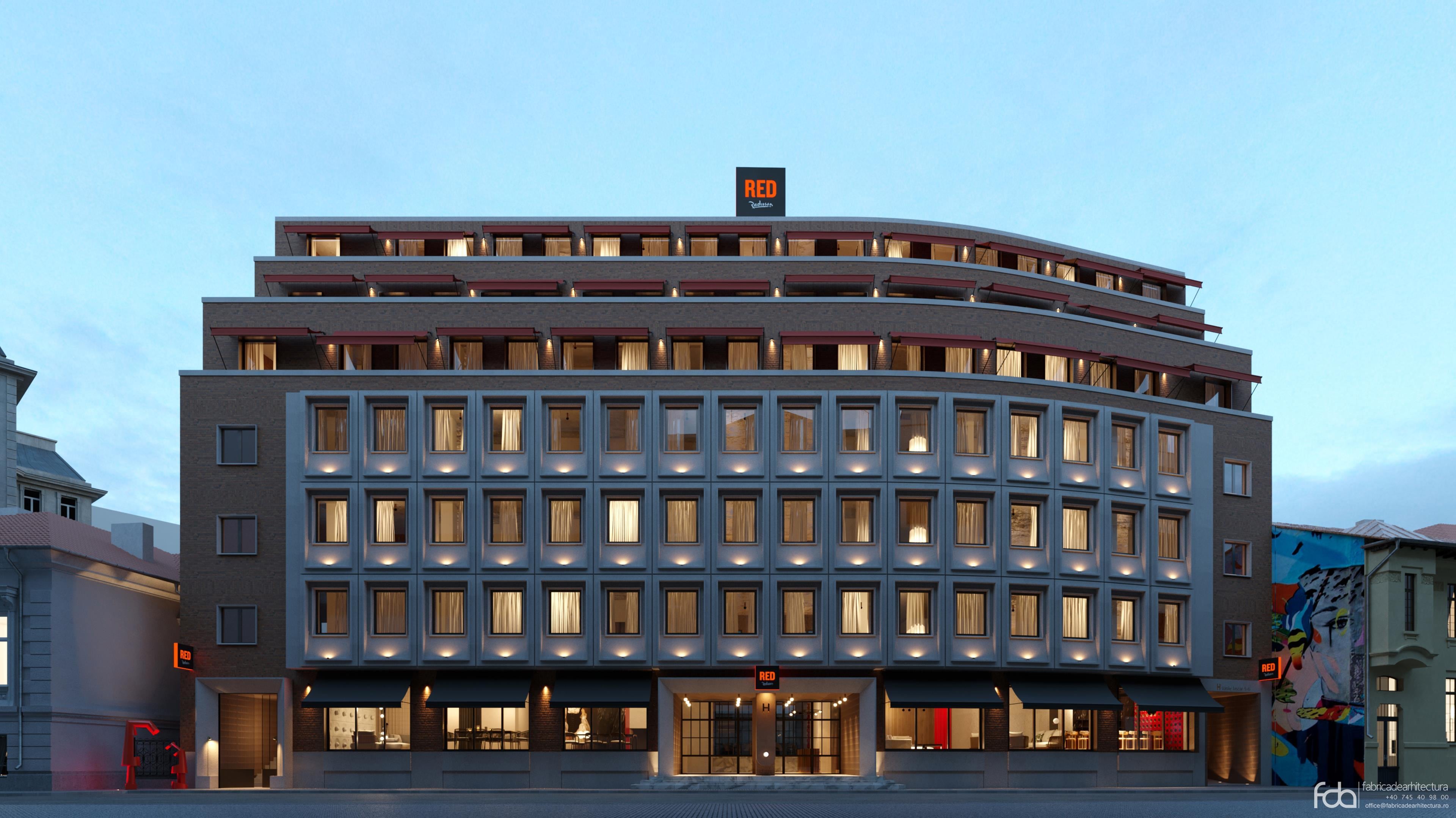 Radisson RED Bucharest Old Town render
