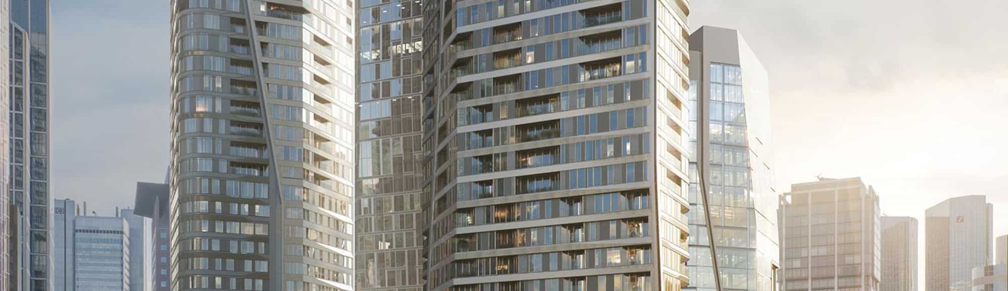 Exterior of Radisson Collection Hotel, Frankfurt_render