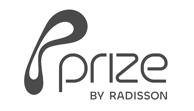 prizeotel by Radisson Brand - PrizeByRadisson Logo CMYK grey