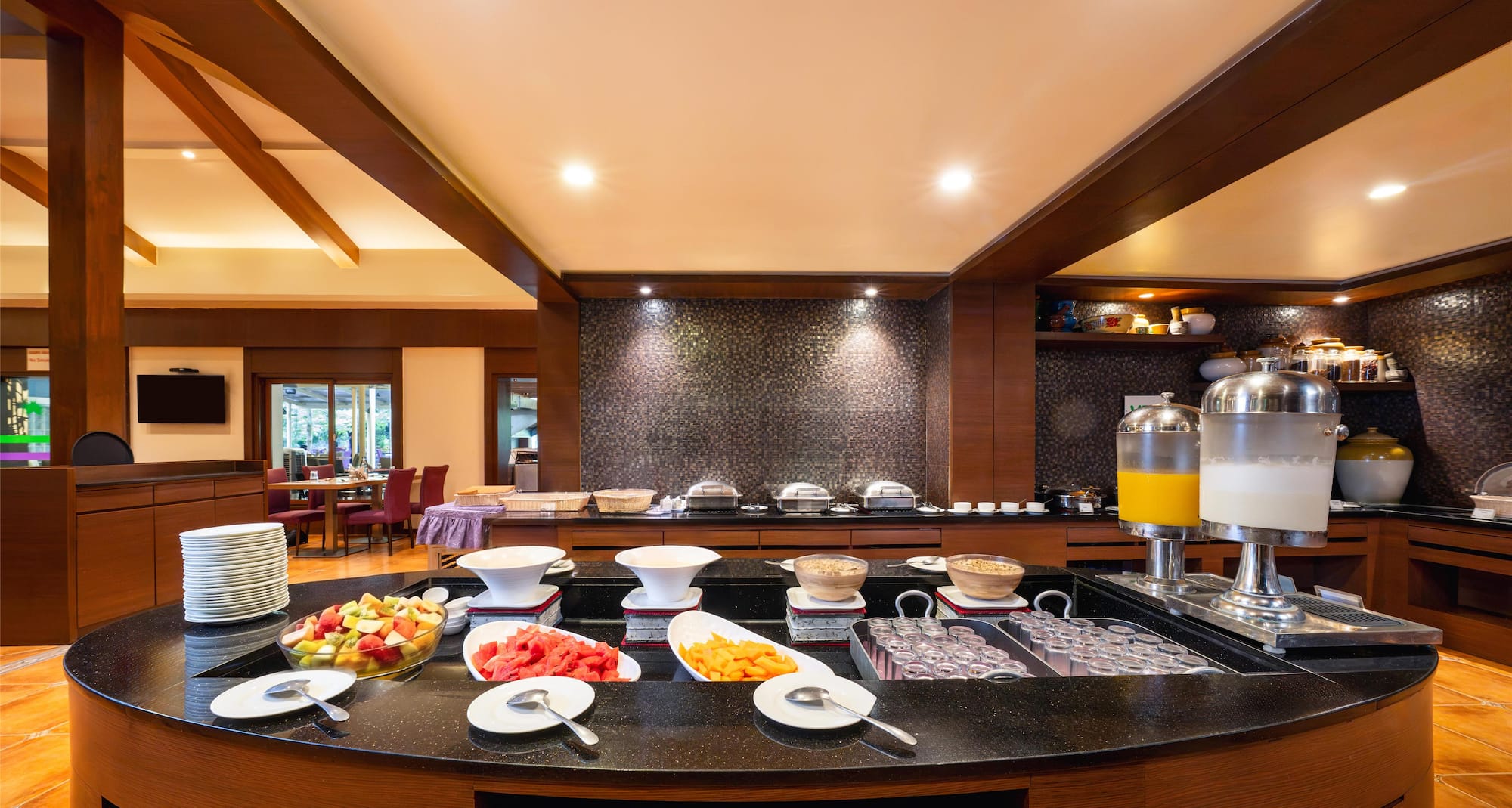 Purple Palms Resort and Spa Coorg, a member of Radisson Individuals Premier - Breakfast area