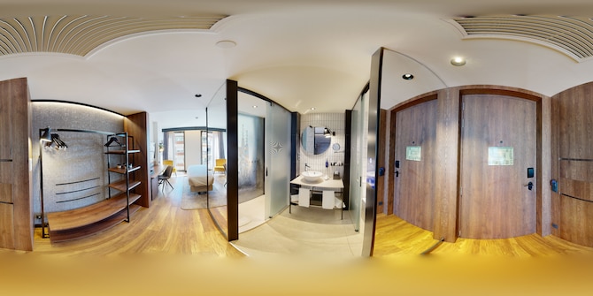 Radisson Blu 1882 Hotel, Barcelona Sagrada Familia - Baño de la habitación de invitados