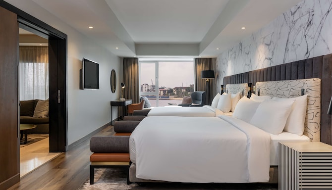 Radisson Blu Anchorage Hotel, Lagos V.I. - Terrace Suite Lagoon Front