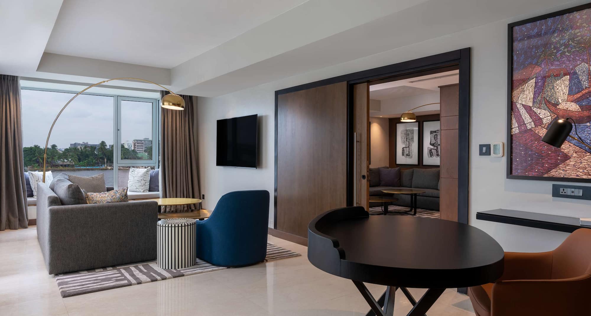 Radisson Blu Anchorage Hotel, Lagos V.I. - Meeting Suite Lounge Lagoon Front