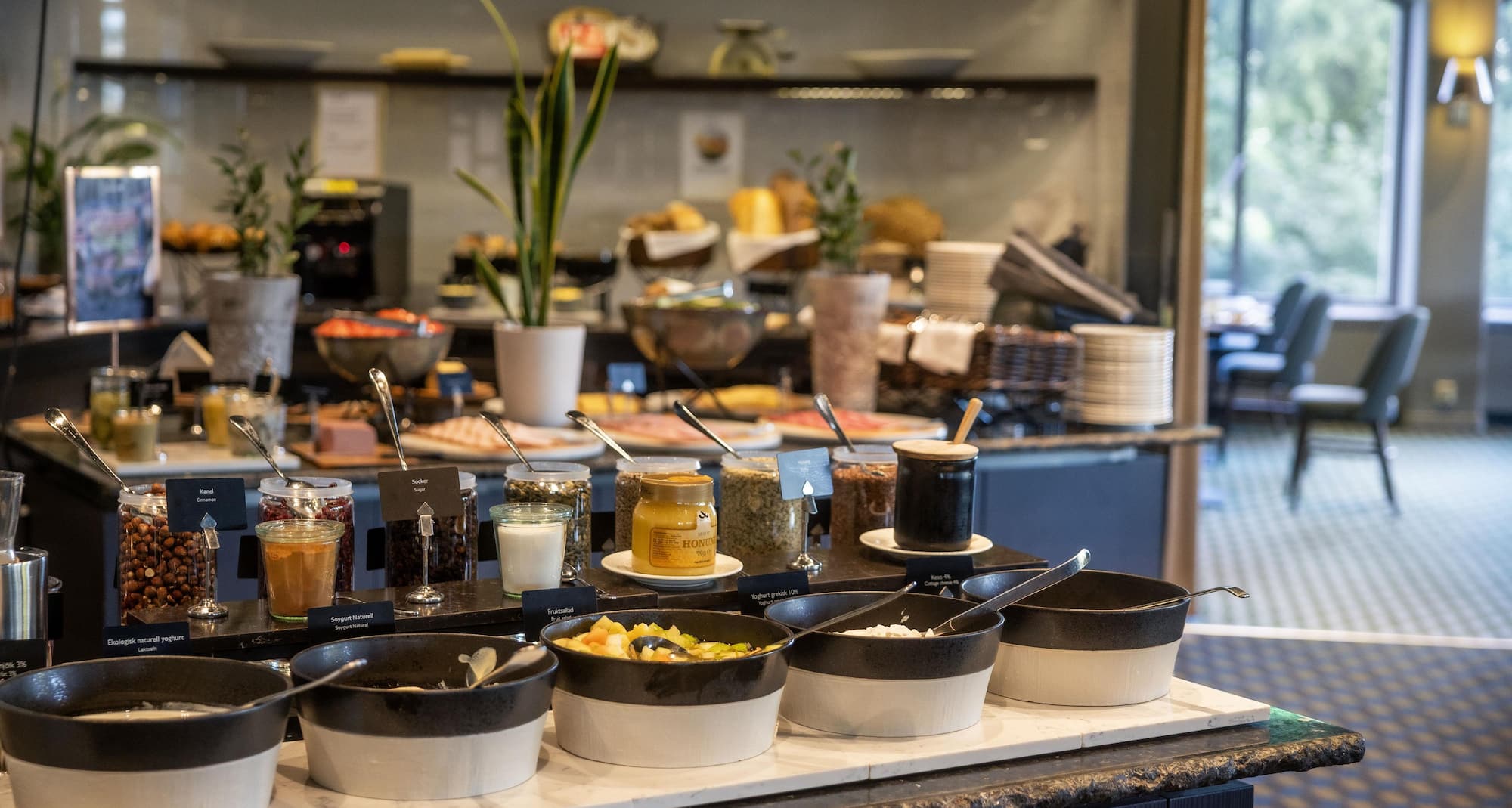 Radisson Blu Arlandia Hotel, Stockholm-Arlanda - Frühstücksbereich