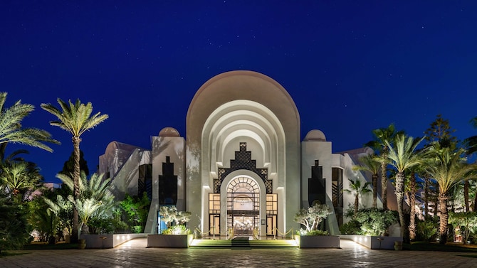 Radisson Blu Athénée Palace Resort & Thalasso, Djerba - Vy över fasaden