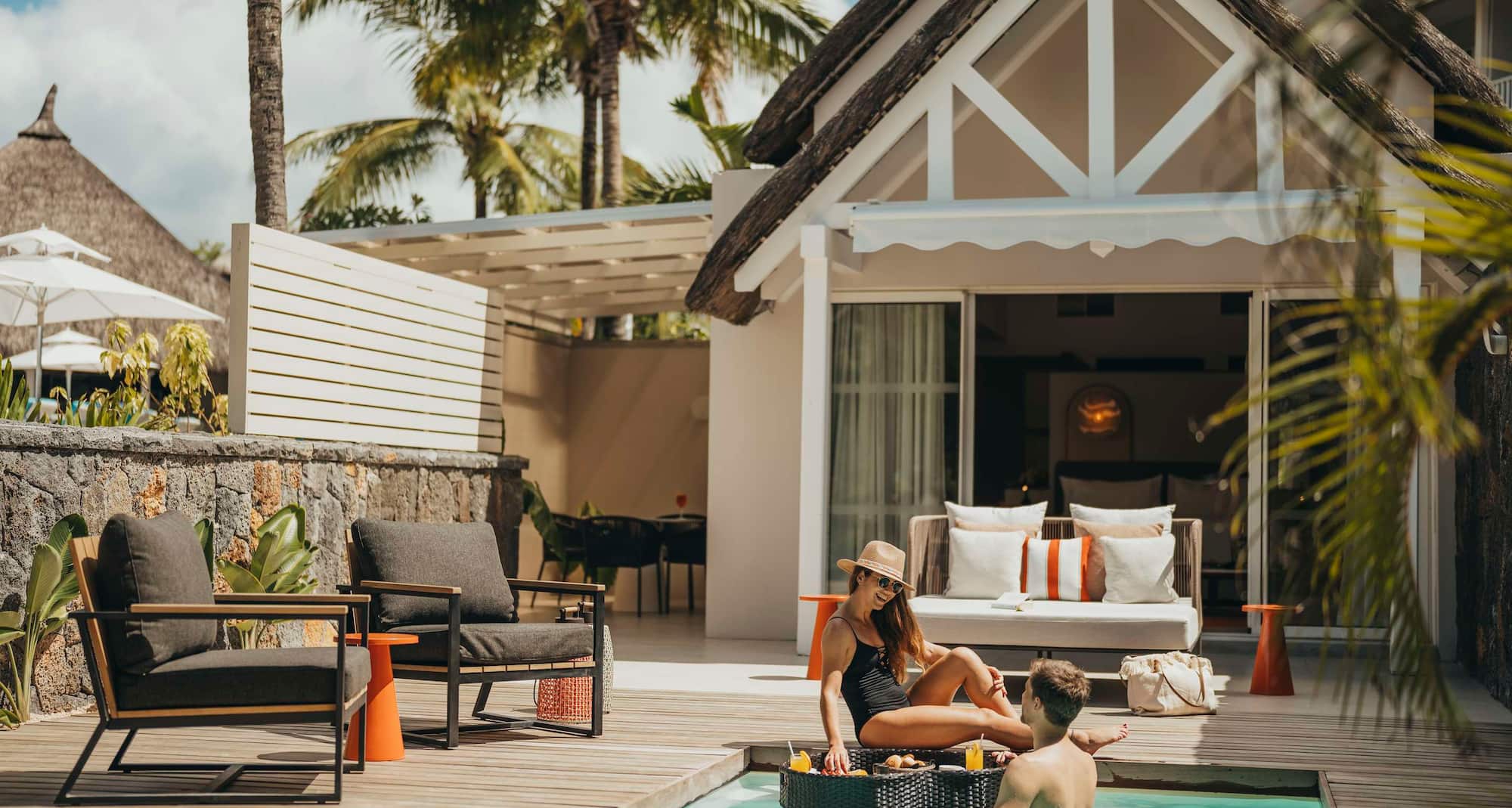 Radisson Blu Azuri Resort & Spa, Mauritius - Floating breakfast in villa