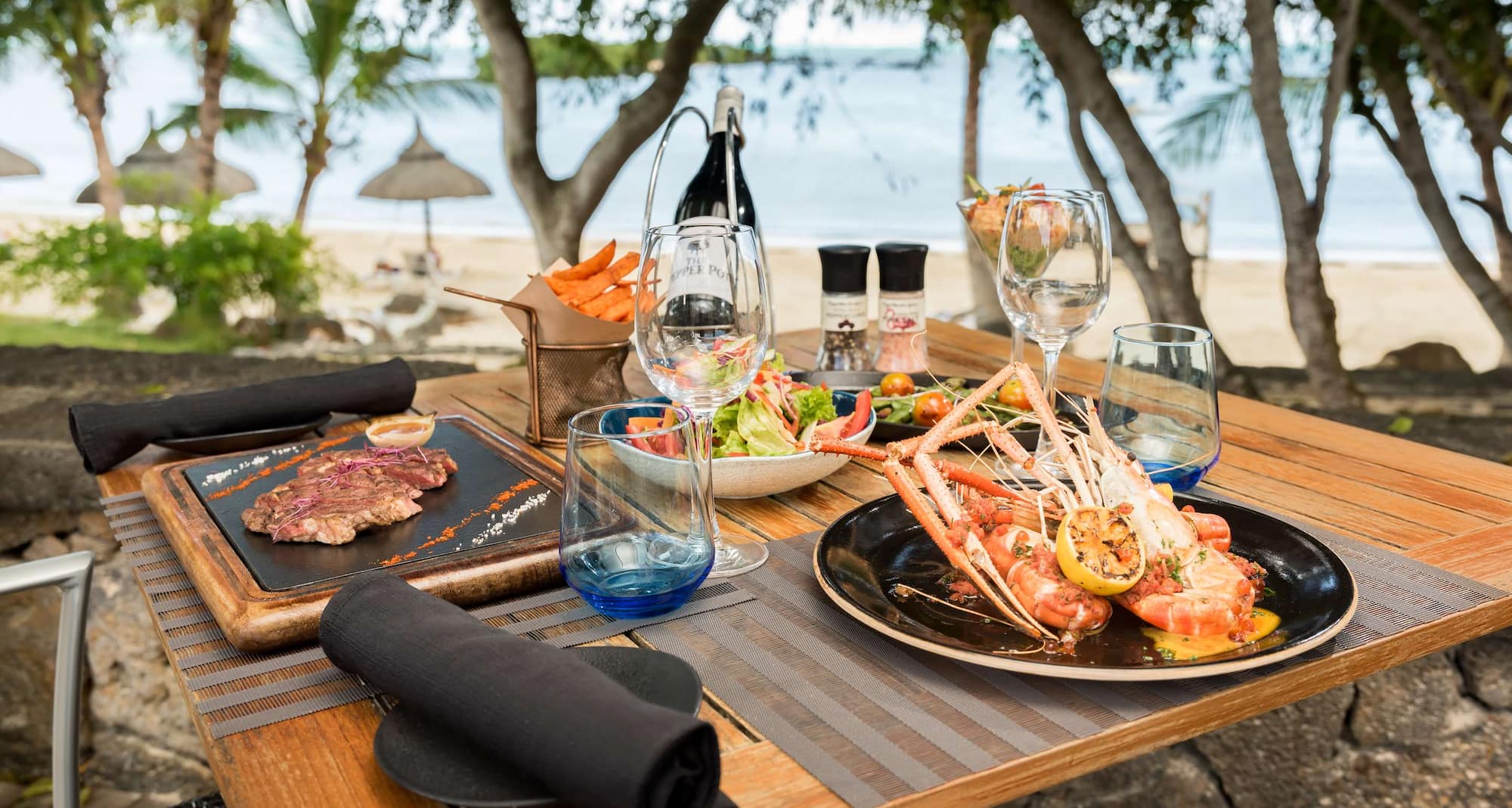 Radisson Blu Azuri Resort and Spa, Mauritius - Lunch with a view