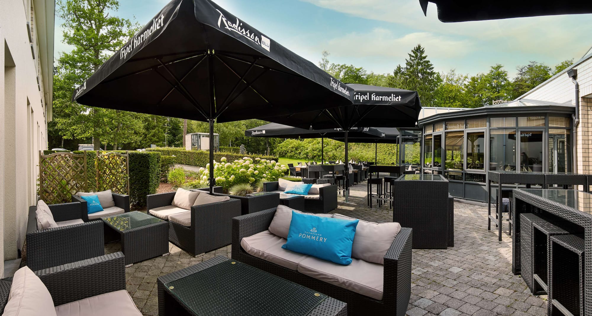 Radisson Blu Balmoral Hotel - Terrasse