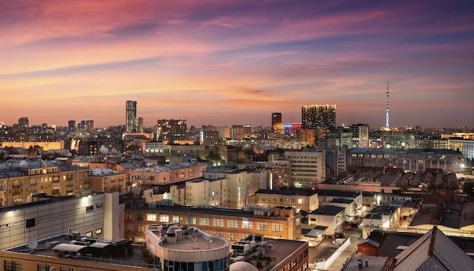 Radisson Blu Belorusskaya Hotel, Moscow - City View