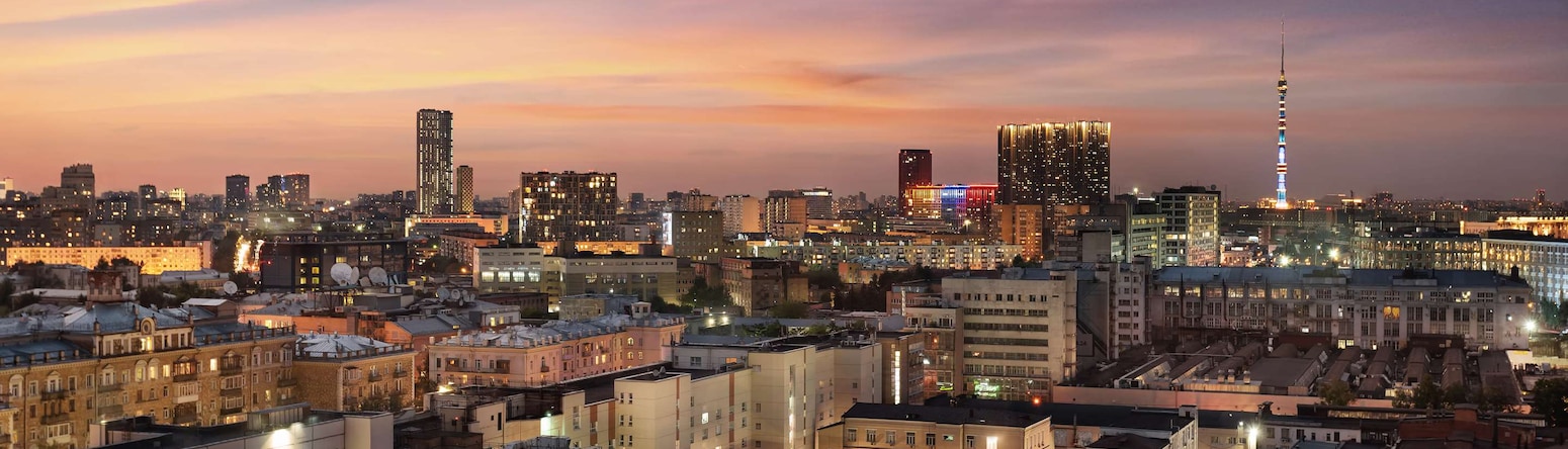 Radisson Blu Belorusskaya Hotel, Moscow - City View