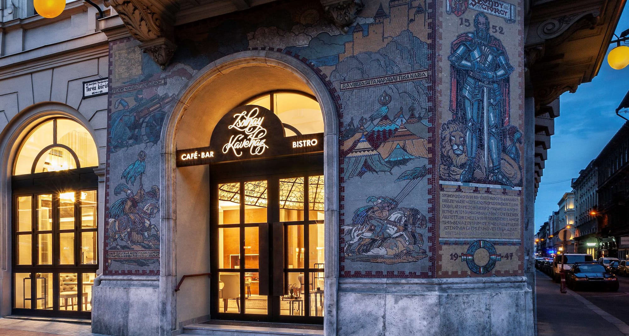 Radisson Blu B�ke Hotel, Budapest - Entrée du Zsolnay Café