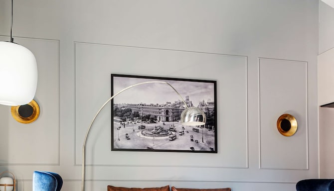 Radisson Blu Boutique Hotel, Madrid Prado - Suite living area