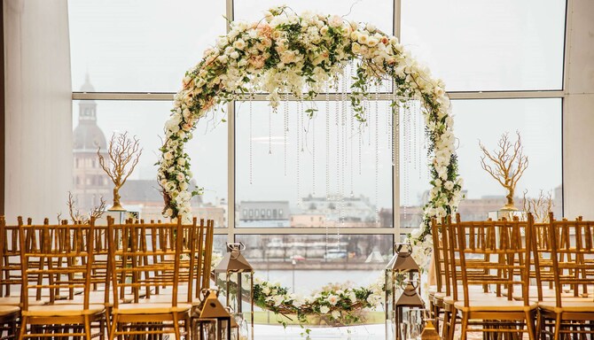 Radisson Blu Daugava Hotel, Riga - Wedding ceremony area