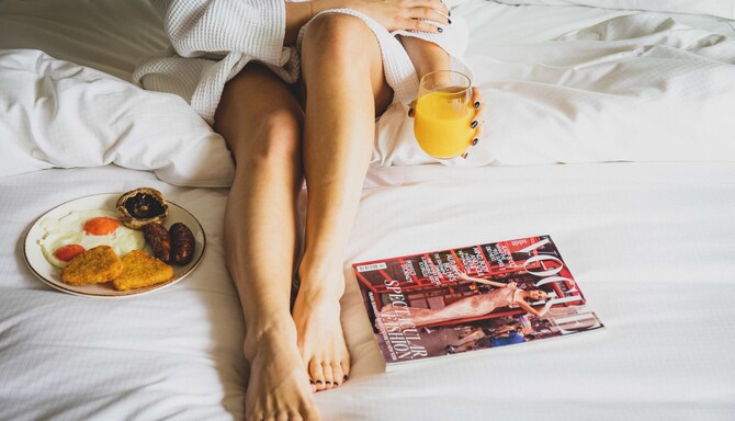 Edwardian Hotels - Breakfast in bed