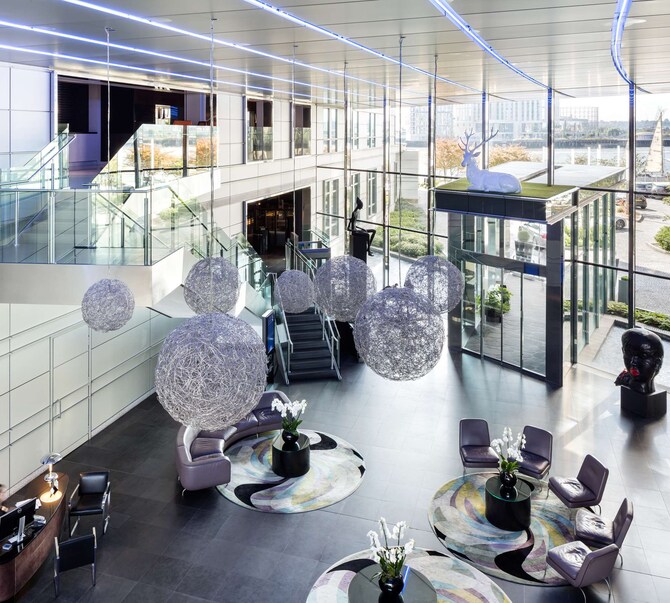 Radisson Blu Edwardian New Providence Wharf Hotel - New Providence Wharf Lobby