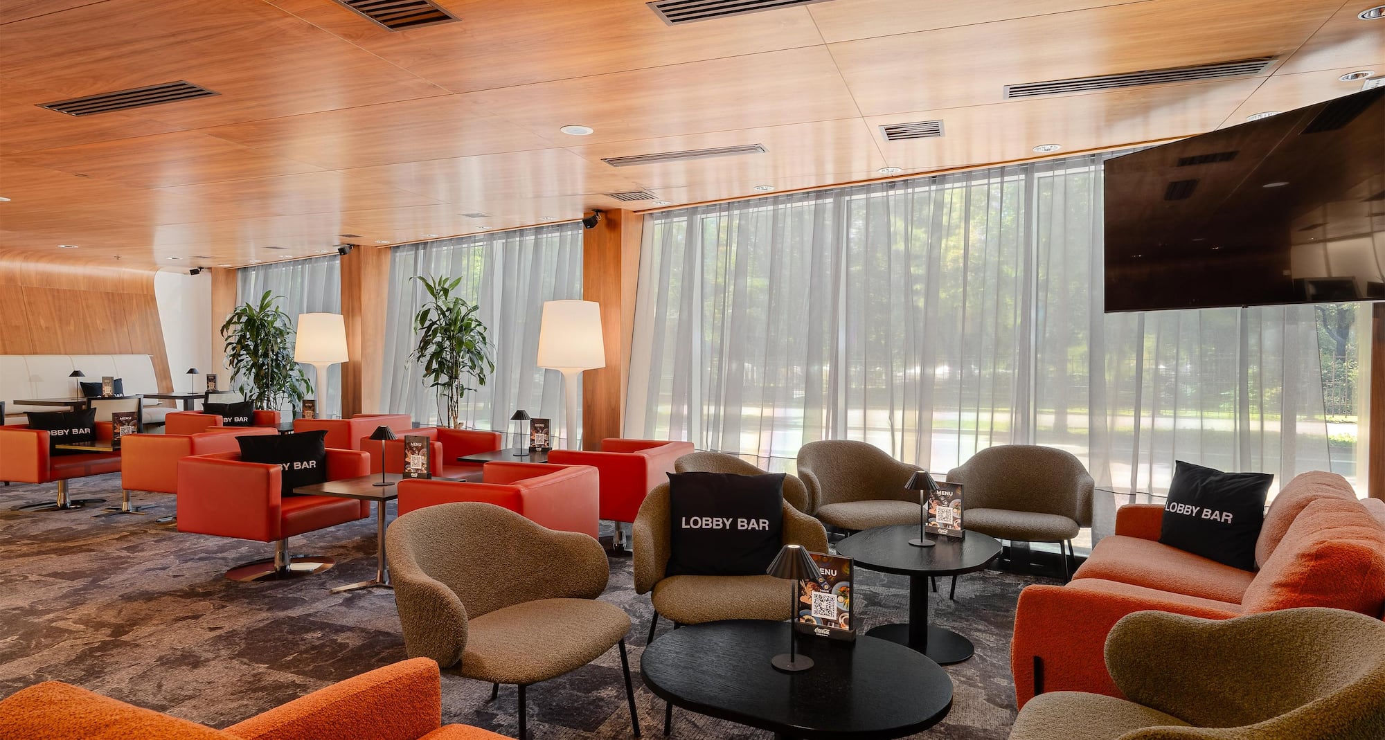 Radisson Blu Elizabete Hotel, Riga - Lobby bar
