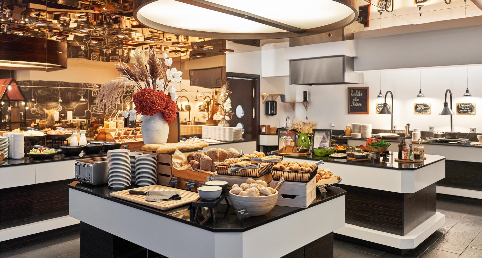 Radisson Blu Elizabete Hotel, Riga - Breakfast buffet