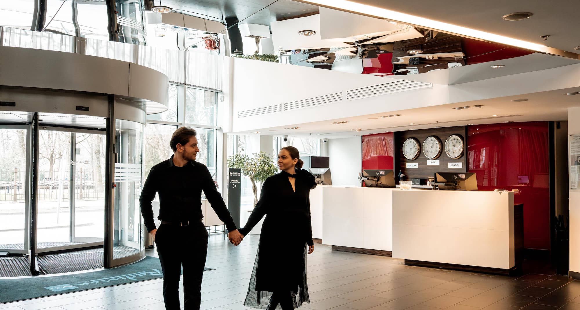 Radisson Blu Elizabete Hotel, Riga - Lobby area