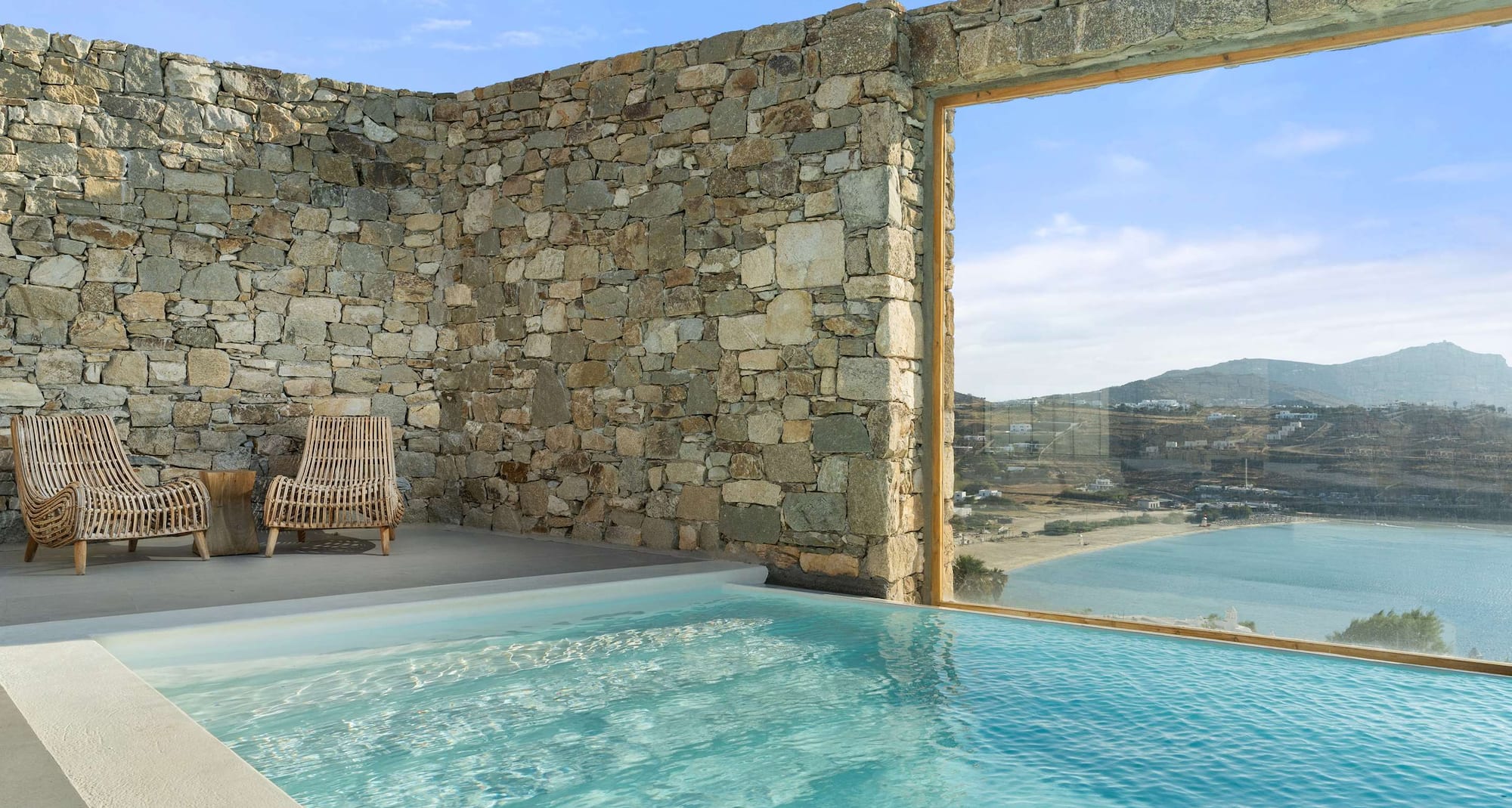 Radisson Blu Euphoria Resort, Mykonos - Pool Area