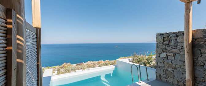 Radisson Blu Euphoria Resort, Mykonos - Deluxe Suite with Private Pool & Sea view