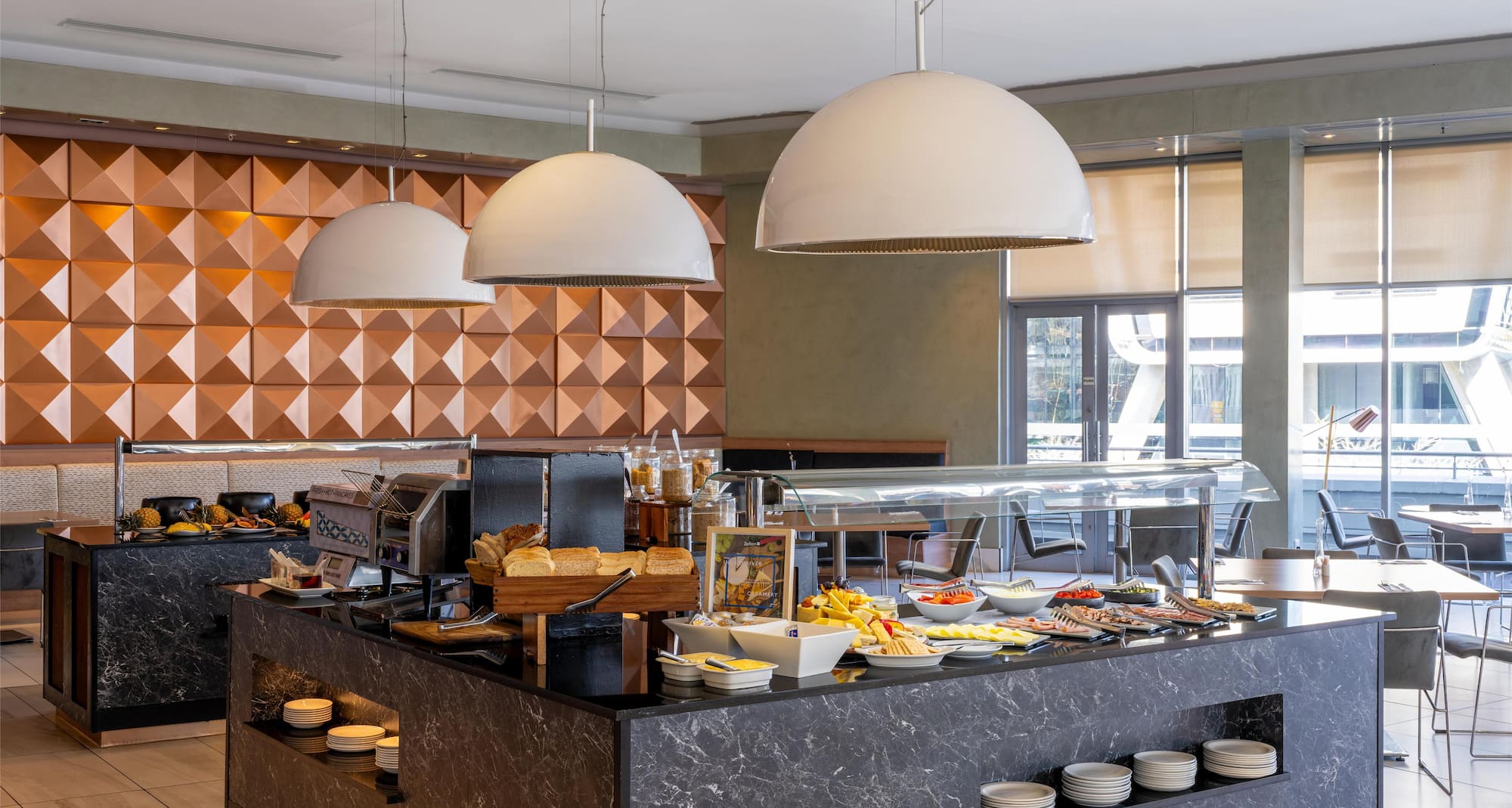 Radisson Blu Gautrain Hotel, Sandton Johannesburg - Breakfast buffet