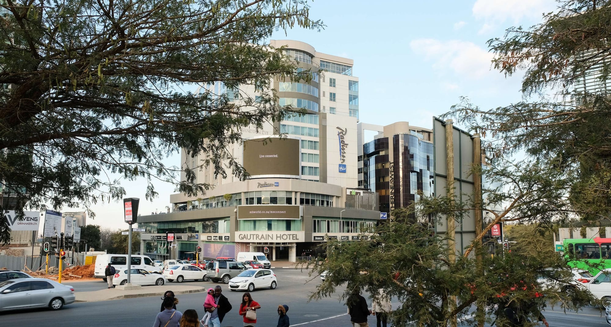 Radisson Blu Gautrain Hotel, Sandton Johannesburg - Exterior
