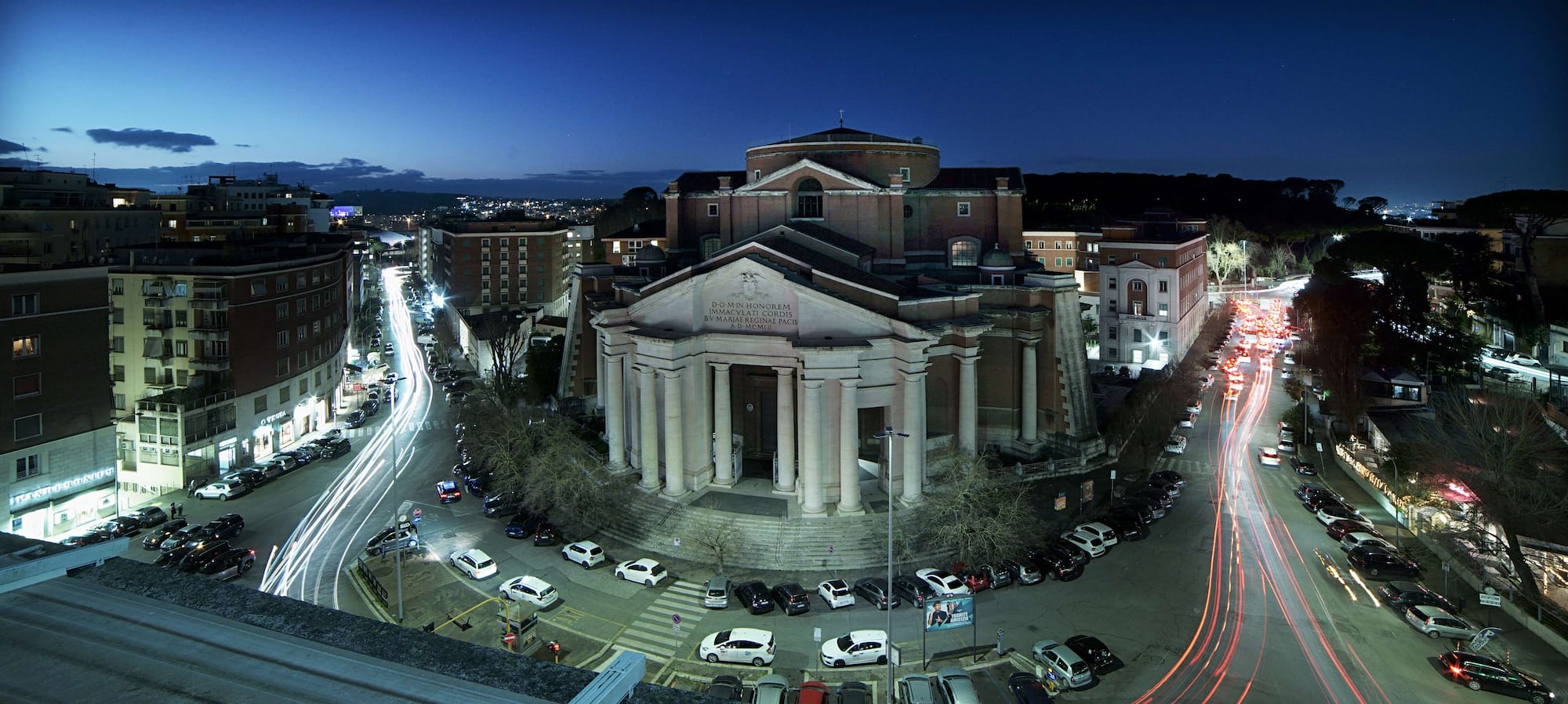 Radisson Blu GHR Hotel, Rome - View from Rooftop