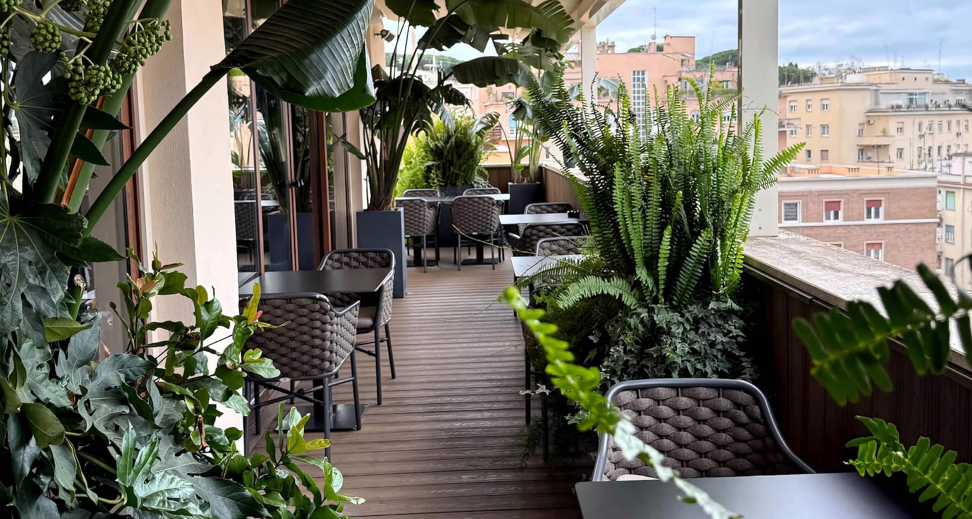 Radisson Blu GHR Hotel, Rome - Exterior Roof