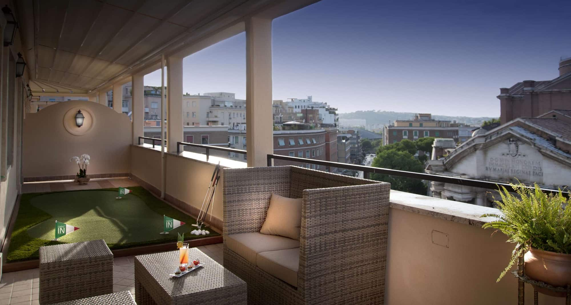 Radisson Blu GHR Hotel, Rome - Suite with terrace