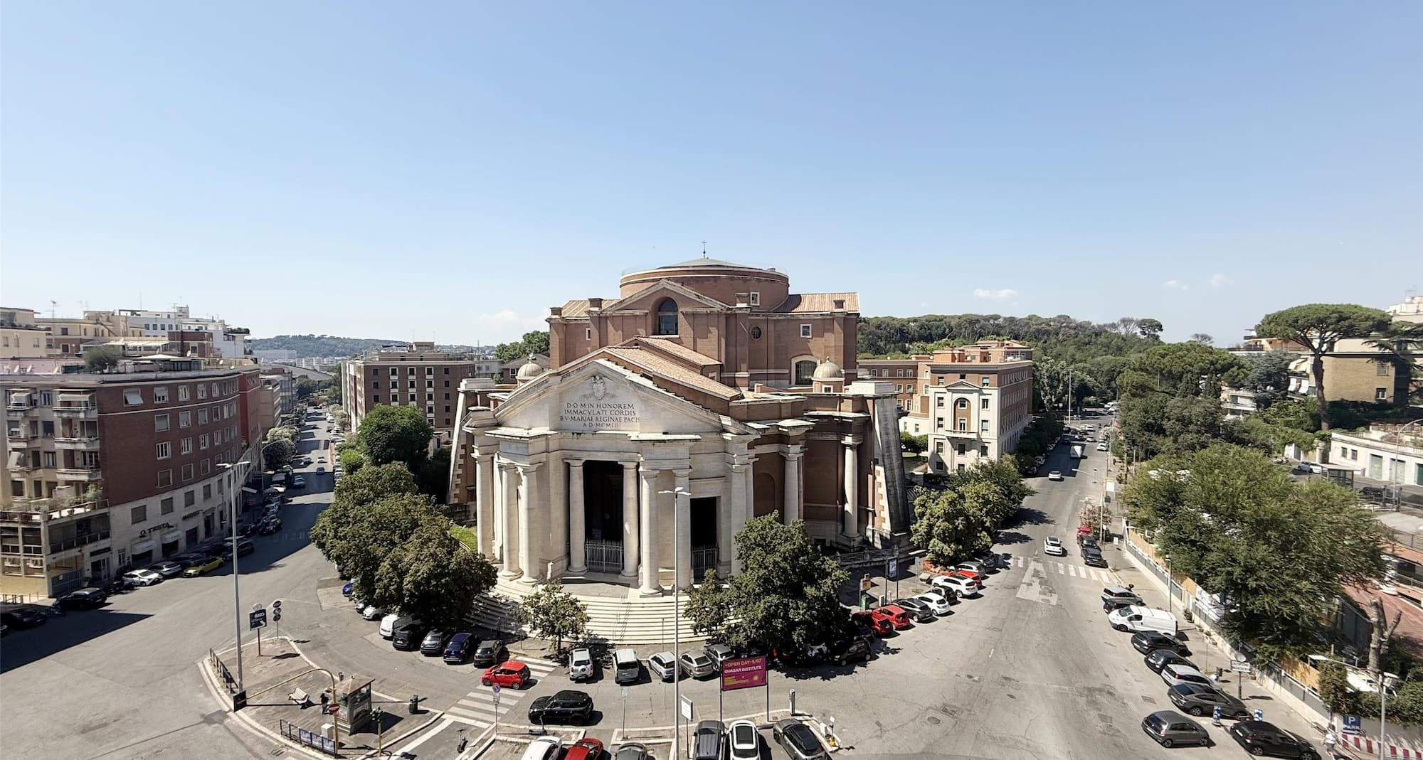 Radisson Blu GHR Hotel, Rome - View from Presidential suite