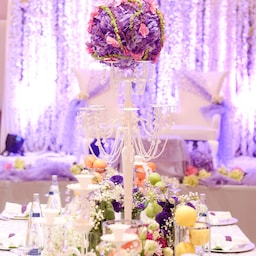 فندق راديسون بلو أبوظبي، جزيرة ياس - ديكور حفل زفاف