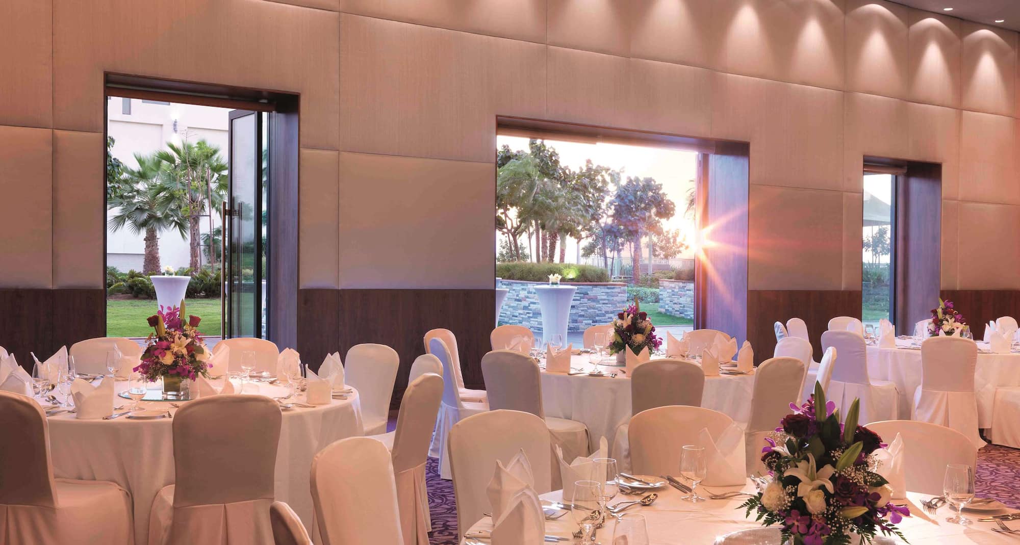 فندق راديسون بلو أبوظبي، جزيرة ياس، عشاء حفل الزفاف