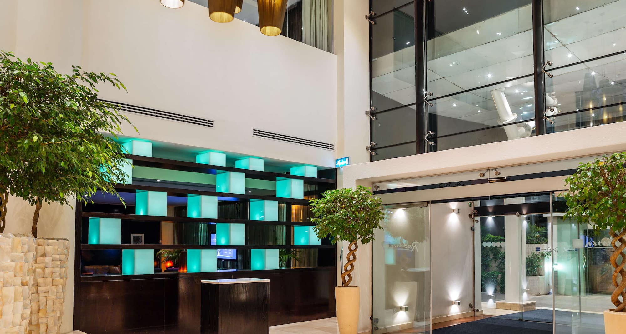 Radisson Blu Hotel, Addis Ababa - Vue du lobby