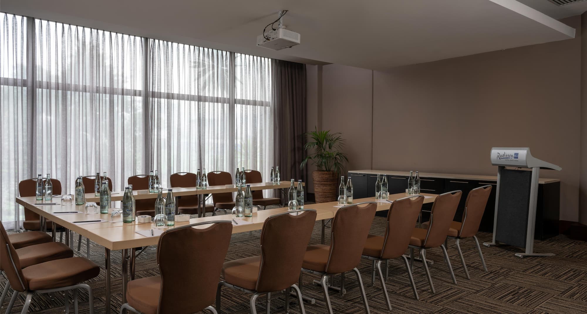 Radisson Blu Hotel, Addis Ababa - Lalibela Meeting Room U Shape Setup