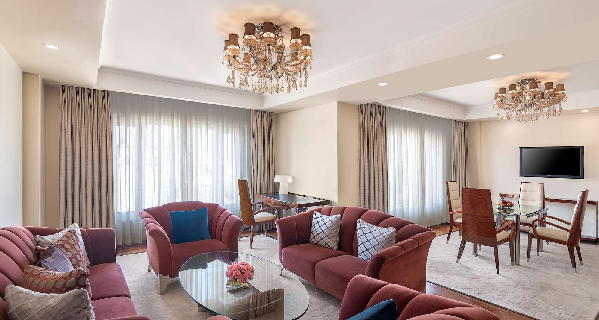 Radisson Blu Hotel Ahmedabad - Presidential Suite-Living Room-WiFi