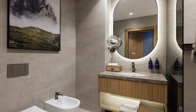 Radisson Blu Hotel, Almaty Airport - Гостевая комната с ванной