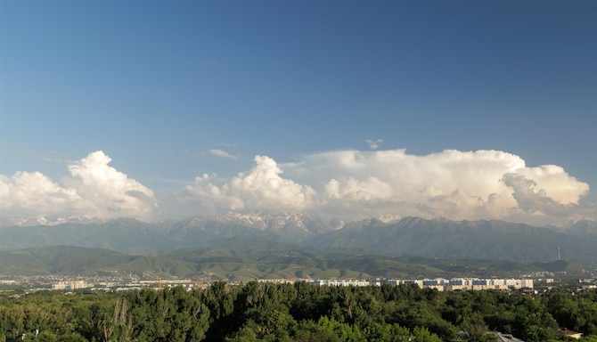 Radisson Blu Hotel, Almaty Airport - Вид из люкса